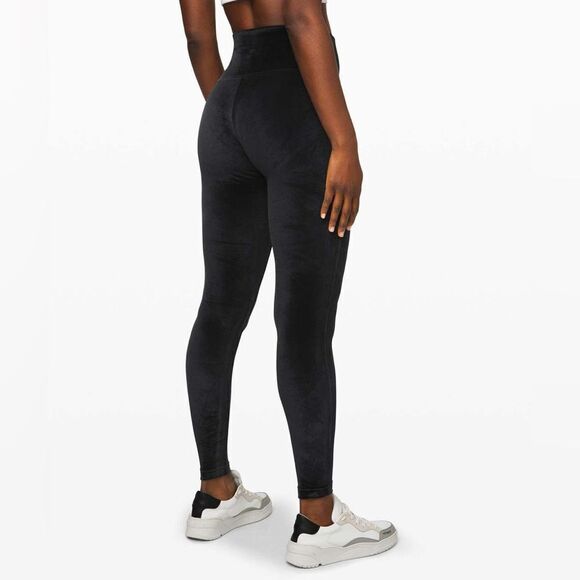 NWOT Lululemon Wunder Lounge High-Rise Tight 28" *Velvet
Black - Picture 2 of 5